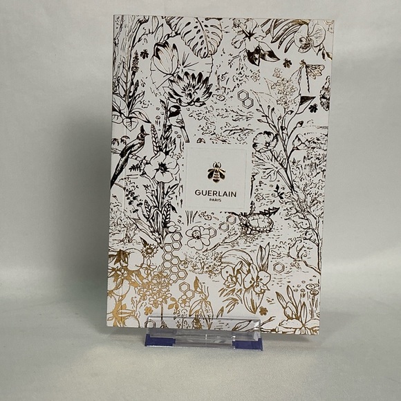 GUERLAIN Other - Guerlain Gold Foil Floral Notebook